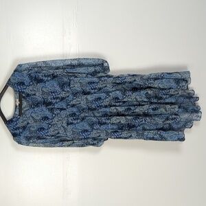 Joie Parisian Paisley Tiered Midi Dress